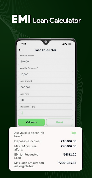 LoanTool - EMI Loan Calculator Screenshot 3