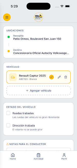 Auxilios Ya Screenshot 2