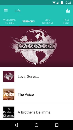Life Foursquare Church Screenshot 1