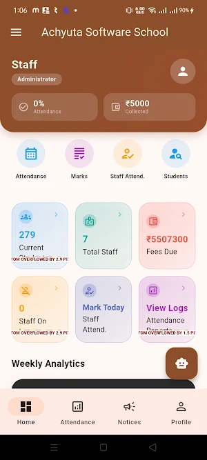 St. Teresa's Staff App Screenshot 1