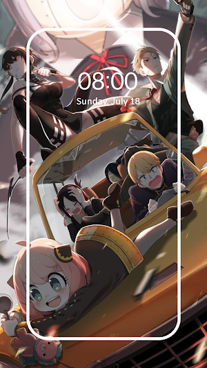 SPY X FAMILY HD Wallpaper Screenshot 1
