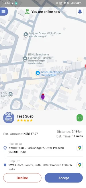 Safi-Rides Screenshot 1