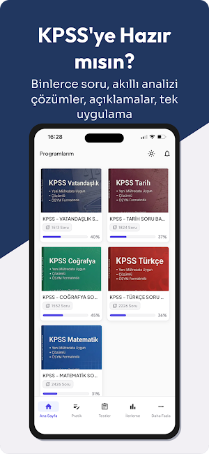 KPSS Soru Bankası - KPSS 2026 Screenshot 0