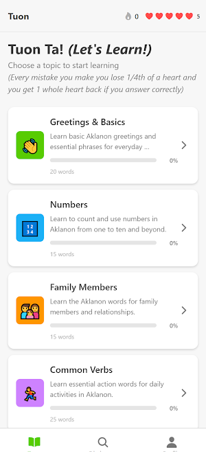 Tuon: Learn Aklanon Screenshot 0