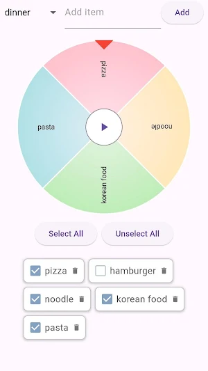 Roulette - Random Picker Wheel Screenshot 3