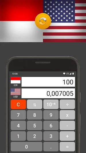US Dollar / Indonesian Rupiah Screenshot 1