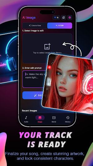 URA AI Studio: AI Music Movies Screenshot 3