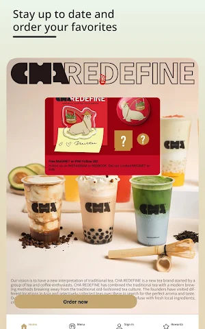 Cha Redefine App Screenshot 0