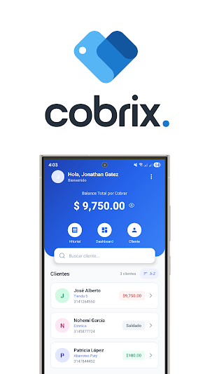 Cobrix - Control de Cobros Screenshot 0