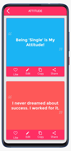 Status and Quotes: SMS Screenshot 0
