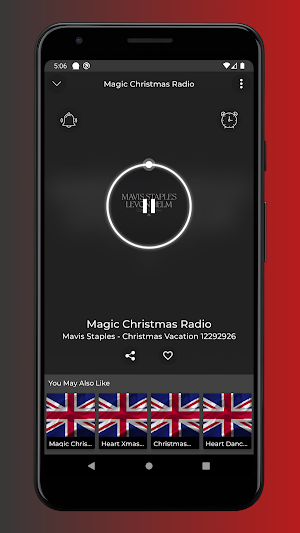Magic Christmas Radio App Screenshot 1