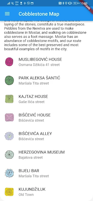 Mostar Herit Routes Screenshot 0