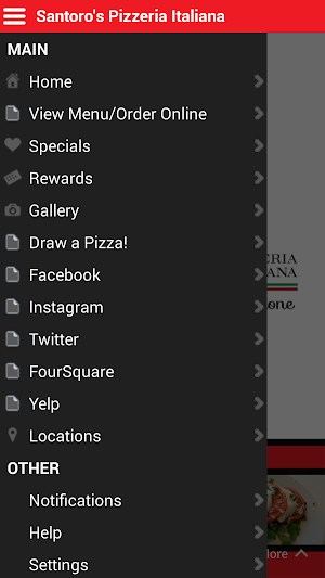 Santoro's Pizzeria Italiana Screenshot 1