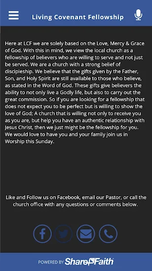 Living Covenant Fellowship Screenshot 2