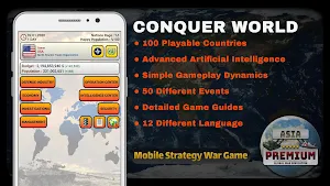 Global War Simulation - Asia PREMIUM Screenshot 0