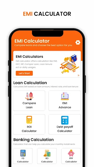 LoanGuru - EMI Loan Calculator Screenshot 0