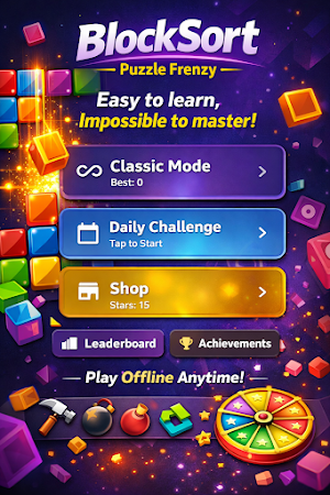 Block Puzzle - Brain Sort Game Screenshot 1