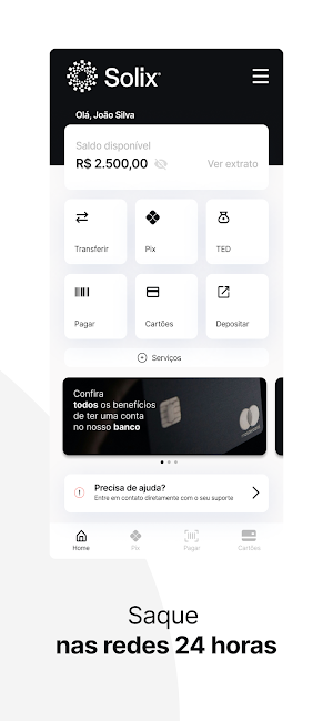 Solix Bank Screenshot 1