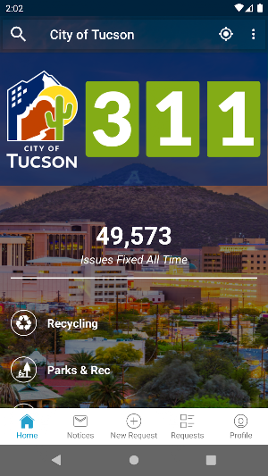 Tucson 311 Screenshot 0
