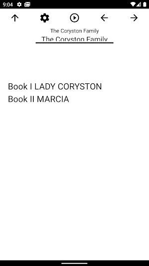 Book, The Coryston Family Screenshot 0
