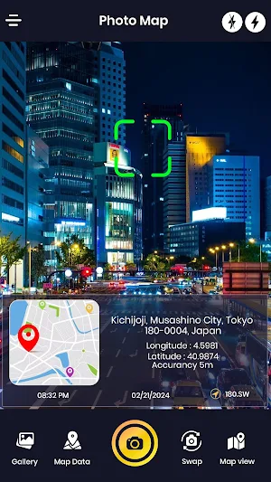 GPS Map Camera: Photo Map Screenshot 0