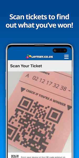 National Lottery Results Screenshot 1
