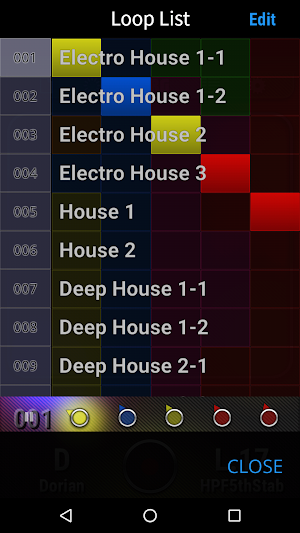 KORG Kaossilator for Android Screenshot 2