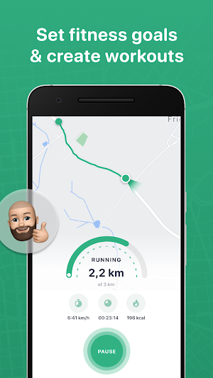 GPS ART - route planner for running and walking Screenshot 2