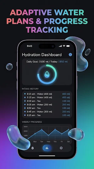 Water Reminder: Drink Tracker Screenshot 3