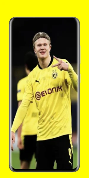 Erling Haaland 4K Wallpaper Screenshot 0
