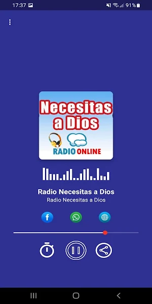 Radio Necesitas A Dios Screenshot 1