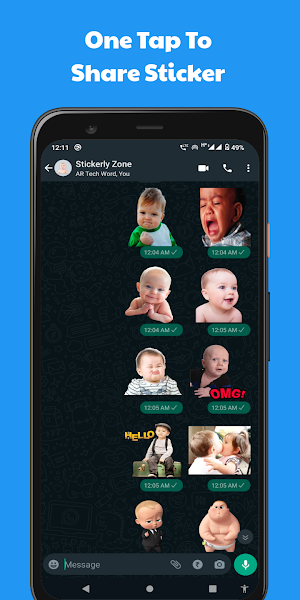 Baby Sticker - WASticker Screenshot 3