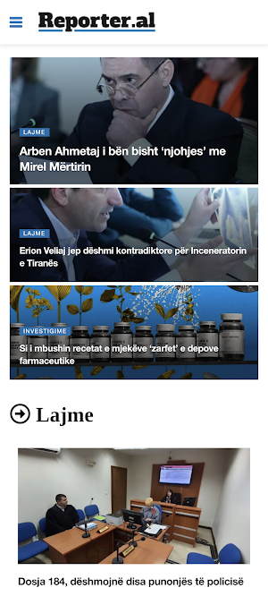 Reporter.al Screenshot 3
