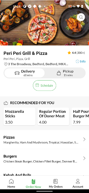 Peri Peri Grill And Pizza Screenshot 2