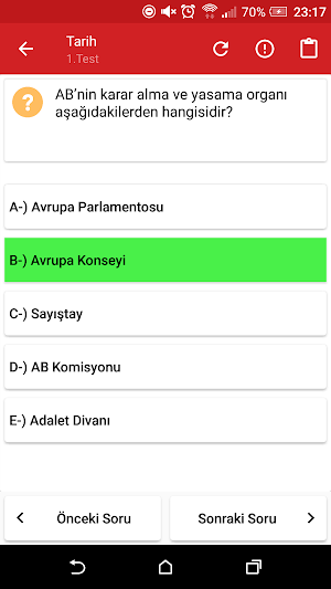 2020 KPSS Genel Kültür Soruları Screenshot 3