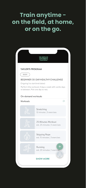 Complete Catchers Framework Screenshot 2