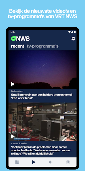 VRT NWS Screenshot 1