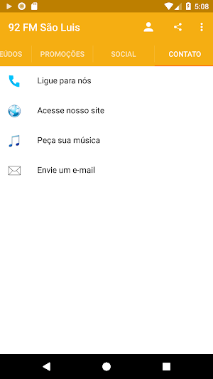 Rádio 92 FM São Luis Screenshot 2