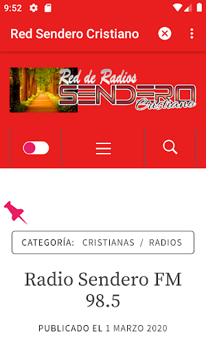 Red Sendero Cristiano Screenshot 0