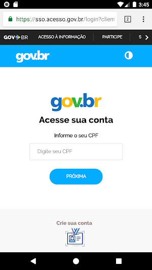 Carteira de Trabalho Digital Screenshot 2