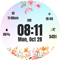 Flowers Nature Watch Face