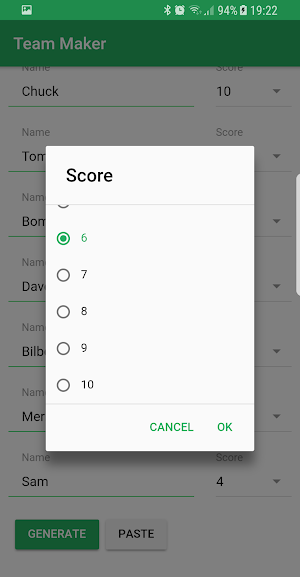 Team Maker - Balanced Random Football Teams Screenshot 1