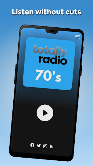Totally Radio 70s Screenshot 0