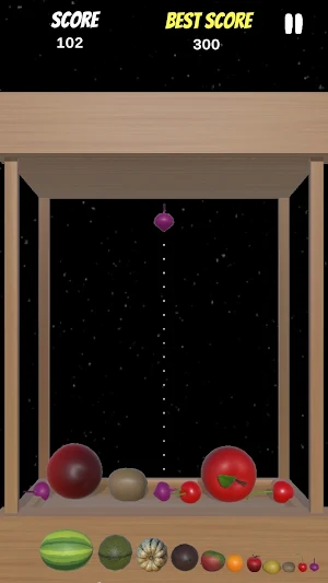 watermelon merge game 3d Screenshot 0
