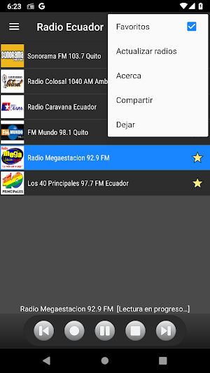 RADIO ECUADOR Screenshot 2
