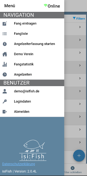 isiFish - Fangbuch für Vereine Screenshot 1