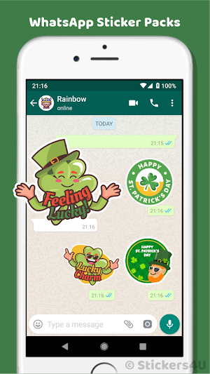 St Patricks Day Sticker Pack 4 Screenshot 1