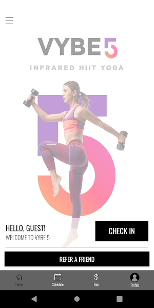 VYBE 5 Infrared HIIT Yoga Screenshot 1