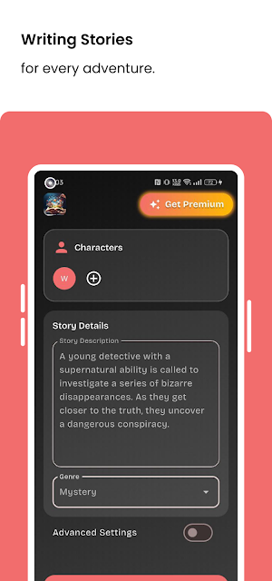TaleAI -Story Writer Generator Screenshot 2