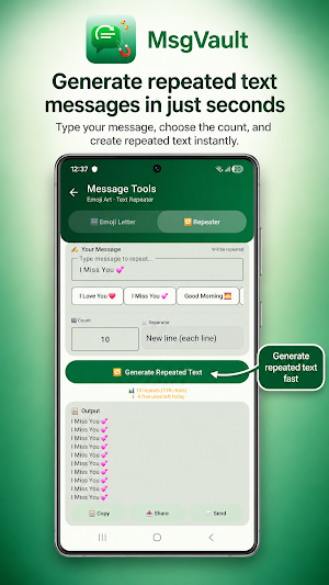 MsgVault Deleted Msg Recovery Screenshot 2